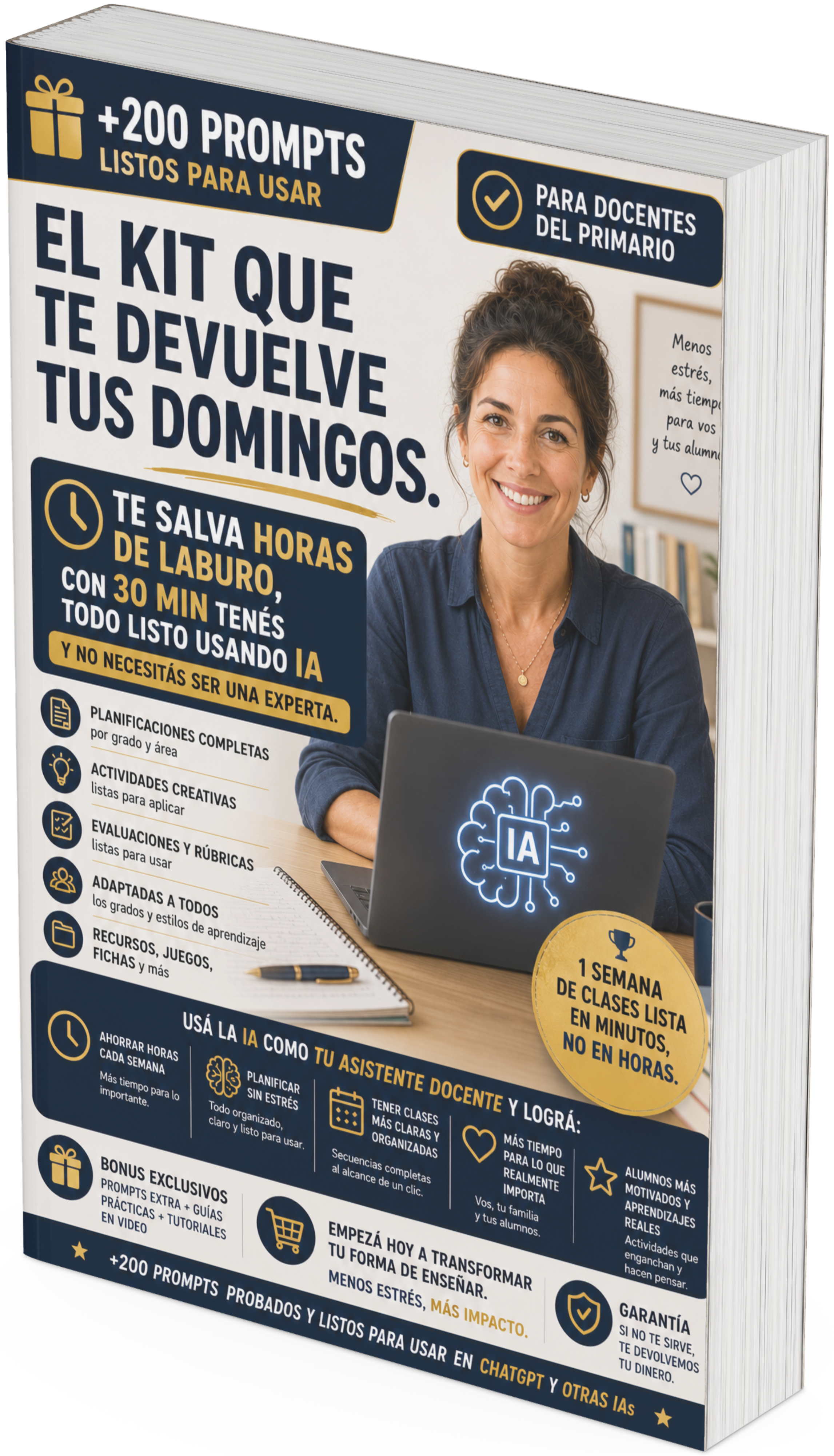 Kit Docente para Preparar Clases + 6 Bonos de regalo 🎁
