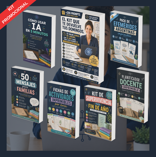 Kit Docente para Preparar Clases + 6 Bonos de regalo 🎁